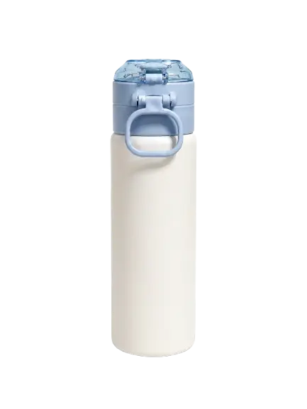 Kids 500ml Insulated Stainless Steel Water Bottle with Flip Lid
