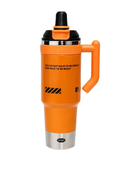 E-NERGY Sport Stainless Steel Tumbler with Handle – 1000ml