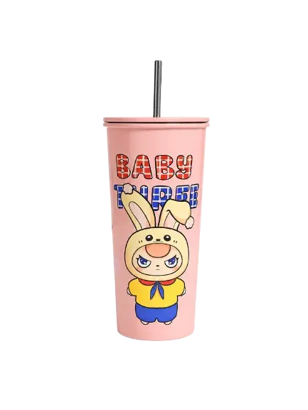 Kids Insulated Stainless Steel Sipper Tumbler 500ml