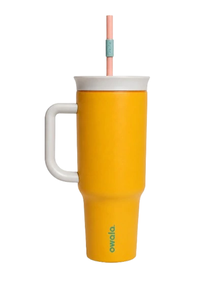 Premium Stainless Steel Insulated Travel Tumbler 1200MLwith Handle & Straw | Double Wall Vacuum Mug
