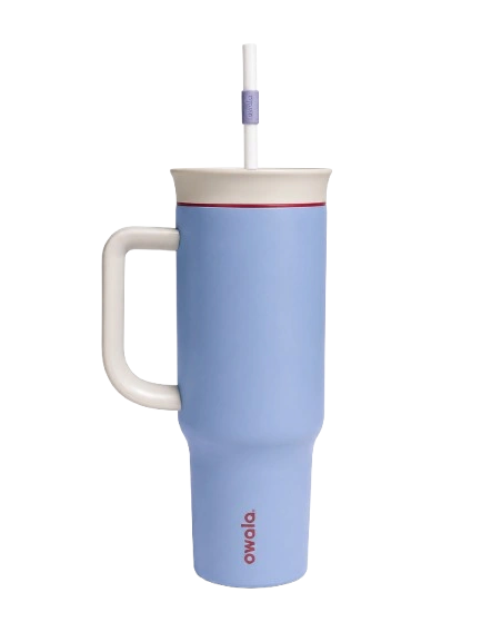 Premium Stainless Steel Insulated Travel Tumbler 1200MLwith Handle & Straw | Double Wall Vacuum Mug