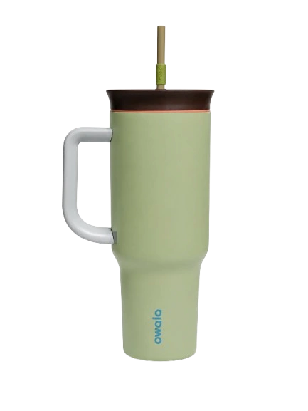 Premium Stainless Steel Insulated Travel Tumbler 1200MLwith Handle & Straw | Double Wall Vacuum Mug