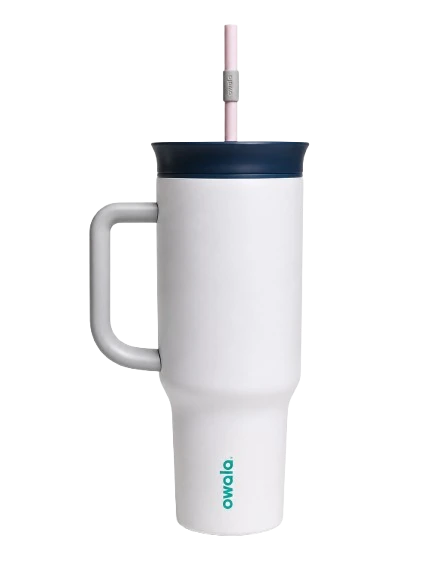 Premium Stainless Steel Insulated Travel Tumbler 1200MLwith Handle & Straw | Double Wall Vacuum Mug