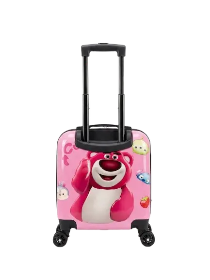 Kids Cartoon Trolley Bag | Hard Shell Travel Suitcase | 360 Degree Spinner Wheels
