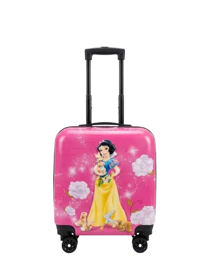 Kids Princess Trolley Bag | Hard Shell Travel Suitcase | 360 Degree Spinner Wheels