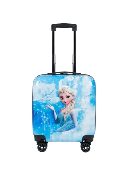 Kids Princess Trolley Bag | Hard Shell Travel Suitcase | 360 Degree Spinner Wheels
