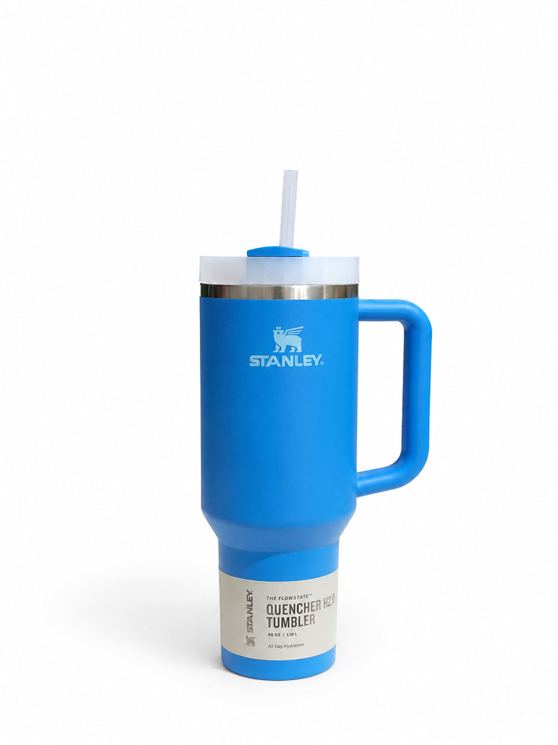 STANLIY QUENCHER TUMBLER WITH HANDLE AND STRAW 1200ML |CUP HOLDER COMPATIBLE FOR TRAVEL | INSULATED STAINLESS-STEEL CUP
