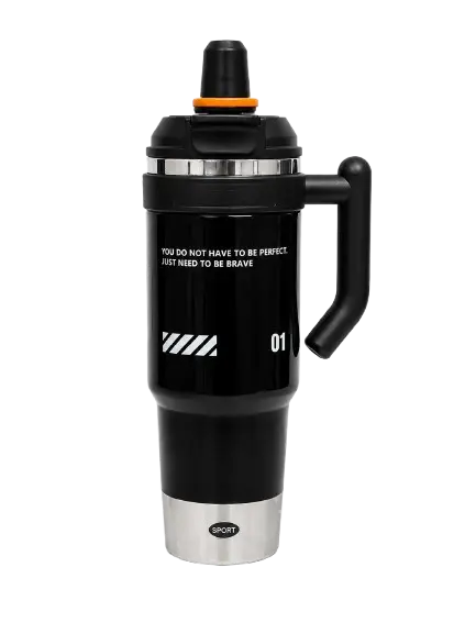 E-NERGY Sport Stainless Steel Travel Tumbler with Handle – 1000ml